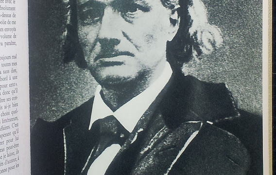 Baudelaire gefotografeerd door Neyt, 1864 of '65