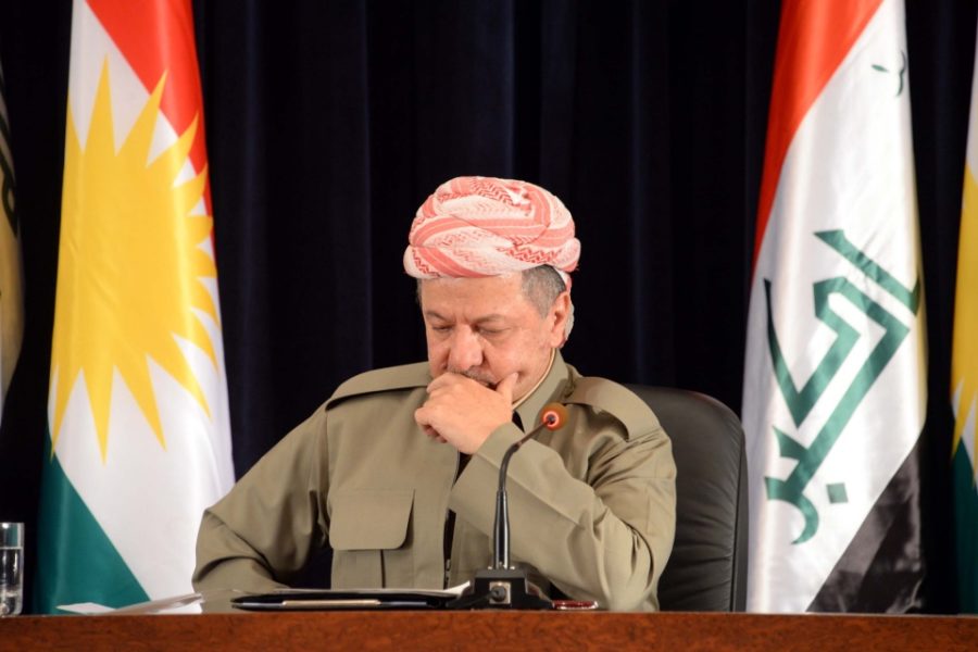 Massoed Barzani, president van Iraaks Koerdistan, weet het niet meer.