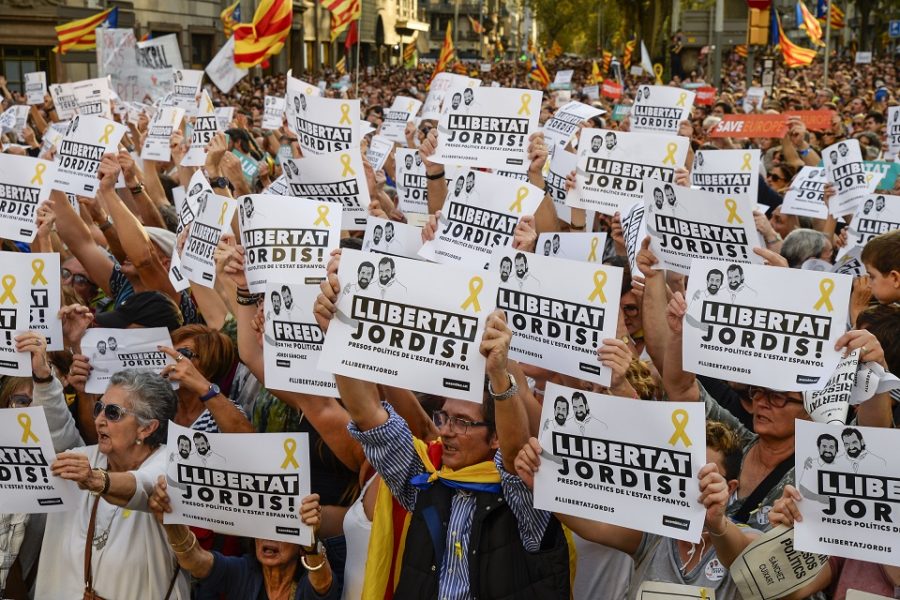 Ook wij vragen de vrijlating van de politieke gevangenen in Spanje.