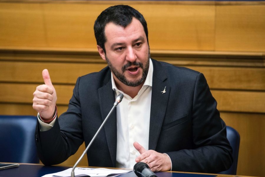 Met Matteo Salvini evolueerde Lega Nord van Noord-Italiaans separatisme naar een
Italiaanse antimigratiepartij.