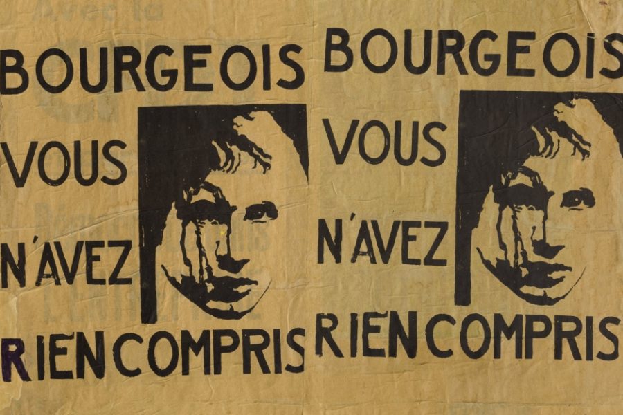 Een poster uit Parijs, mei ’68.