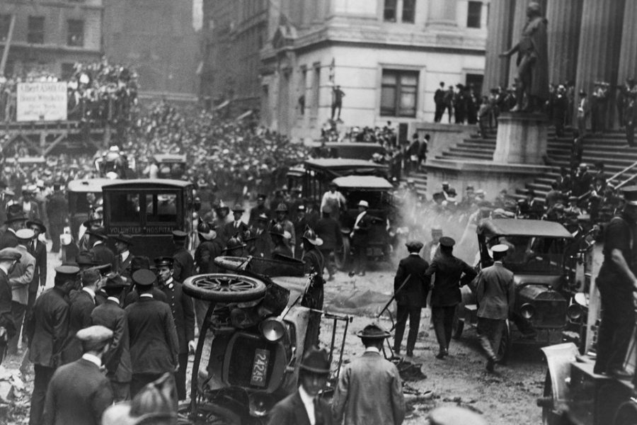 Anarchistische aanslag op Wall Street, 16 september 1920
