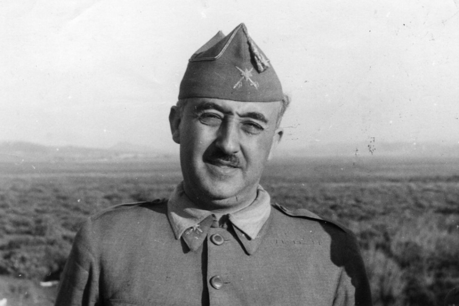 Generaal Francisco Franco staat terug in het centrum van de belangstelling in
Spanje.