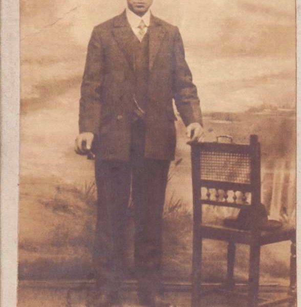 Jan-Baptist Van Liedekerke als burger in 1914, het jaar waarin hij opgeroepen
werd om een soldaat van de Grote Oorlog te worden.