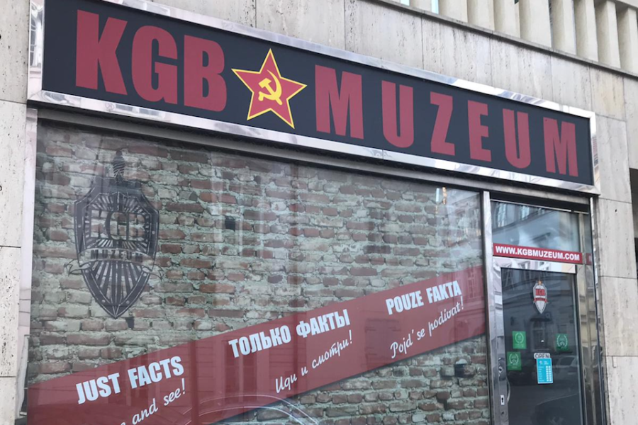 Het KGB-museum in Praag, uitgebaat door een Russische nationalist.