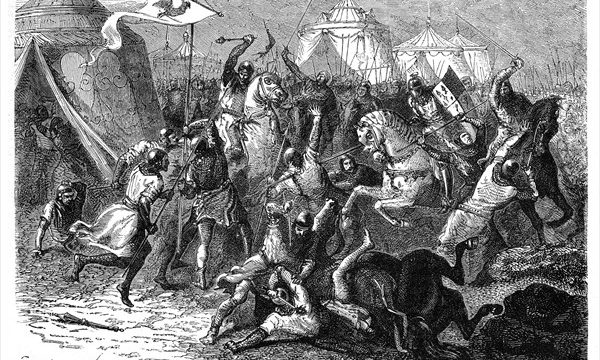 De Slag bij Kassel, 23 augustus 1328 .