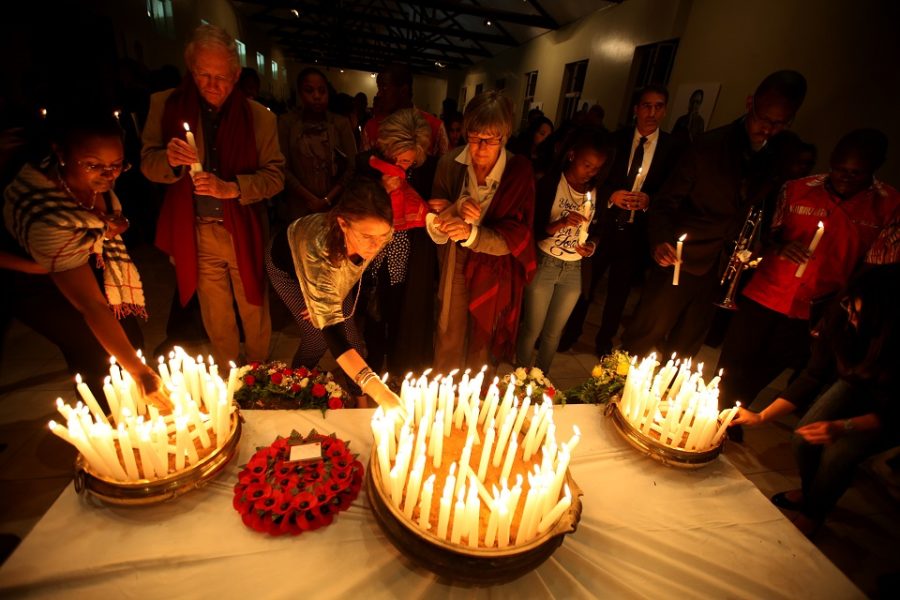 Herdenking slachtoffers Westgate-aanslag. Terroristen horen niet in beeld te
komen, slachtoffers wel.