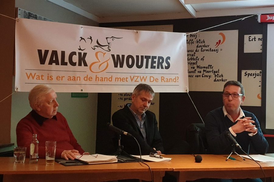 Wilfried Wouters, Erik Vranken en Bart De Valck stellen hun burgerplatform voor
in Halle.