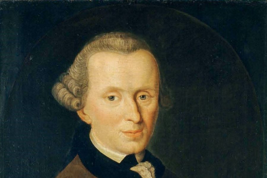 Immanuel Kant, de man die het ‘sapere aude’ van Horatius de Verlichting
binnenloodste