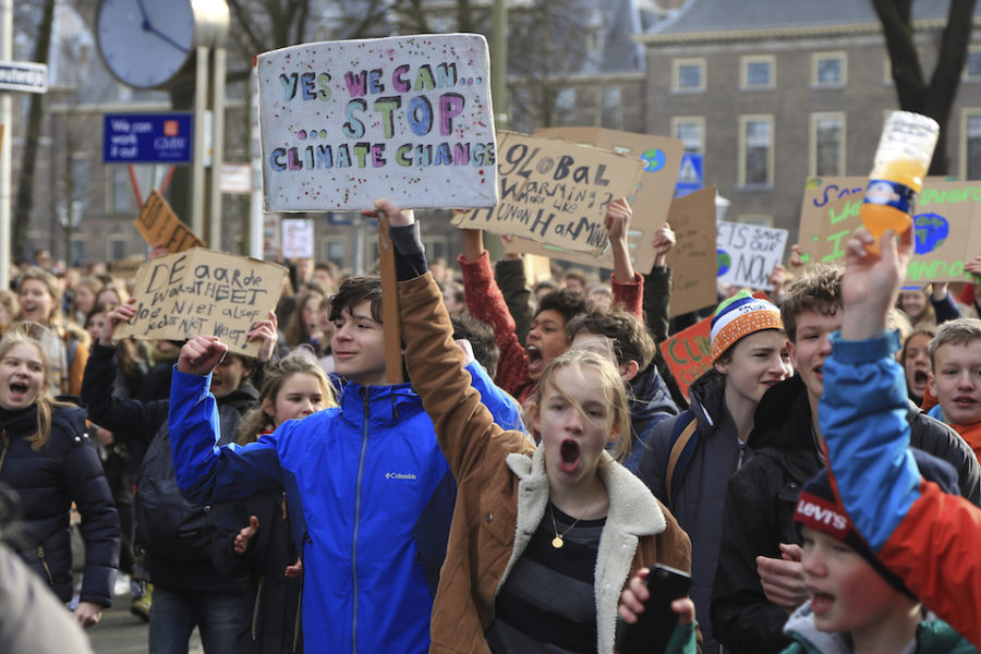 ‘Mij maakt het eigenlijk niet veel uit hoeveel betogers er voor het klimaat op
straat komen.’