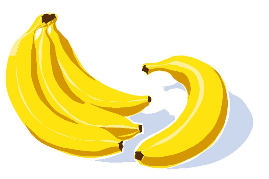 Bananen, zoals in Bananenrepubliek.