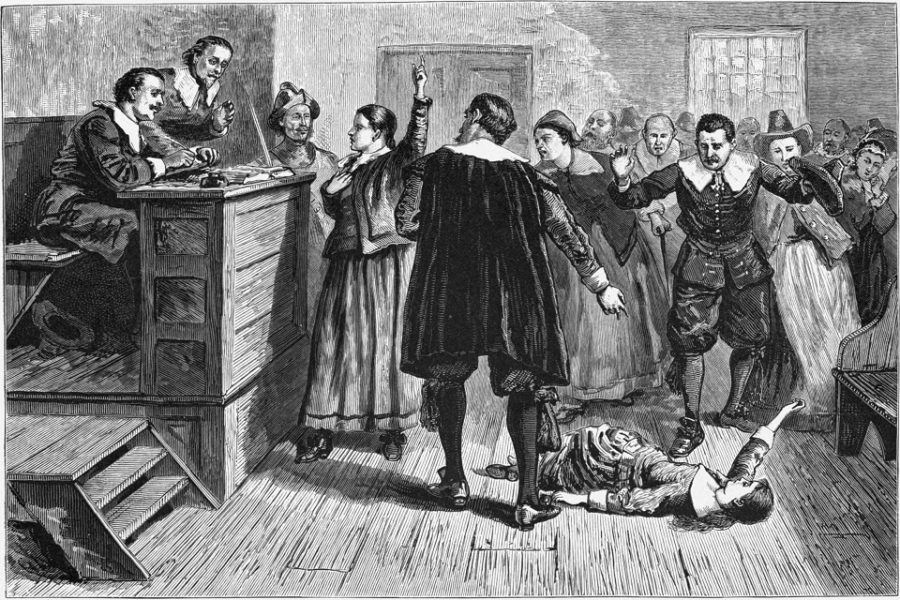 De heksenprocessen in Salem
