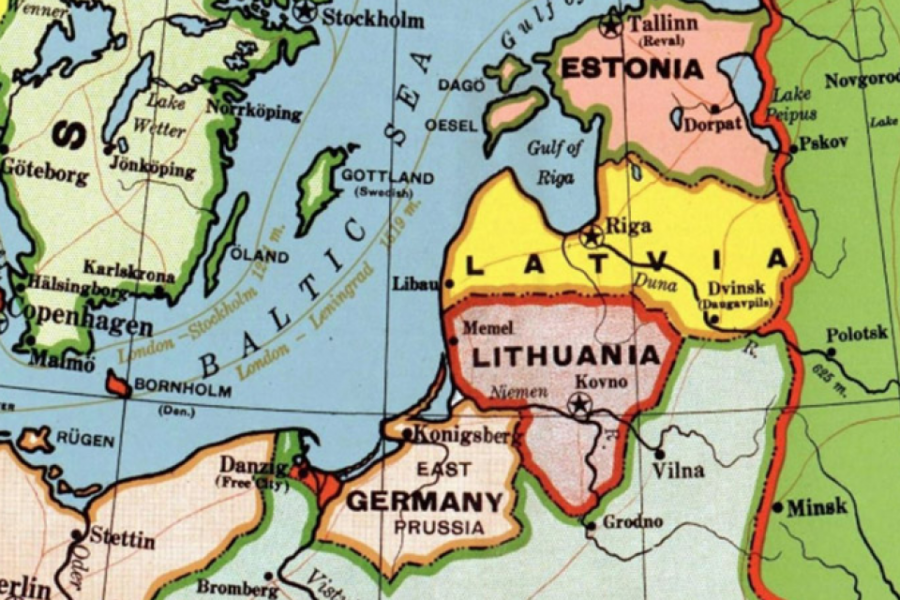 Door de vrede van Brest-LItovsk verschenen er drie nieuwe landen op de Europese
kaart.