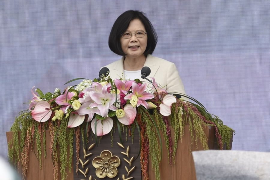 Taiwanees president Tsai Ing-Wen