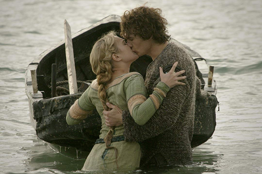 Tristan en Isolde, still van de gelijknamige film uit 2006 van Kevin Reynolds.