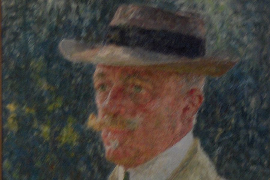 Portret van Cyriel Buysse door Emile Claus