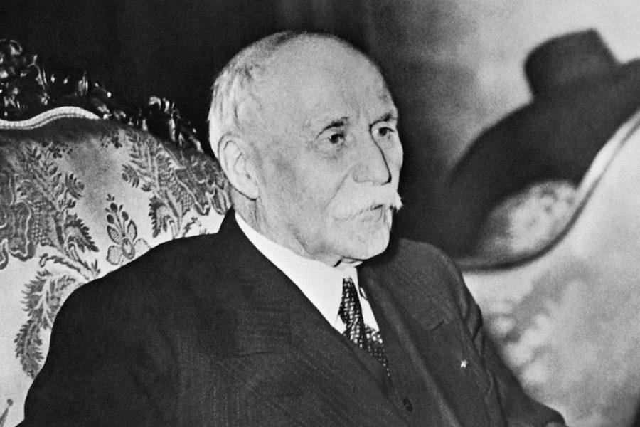 Was maarschalk Pétain wel een dictator, toen hij aan het hoofd stond van het
‘vrije’ Vichy-Frankrijk?