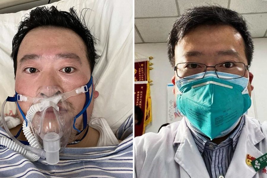 De 33-jarige arts Li Wenliang, die aan het coronavirus is overleden.