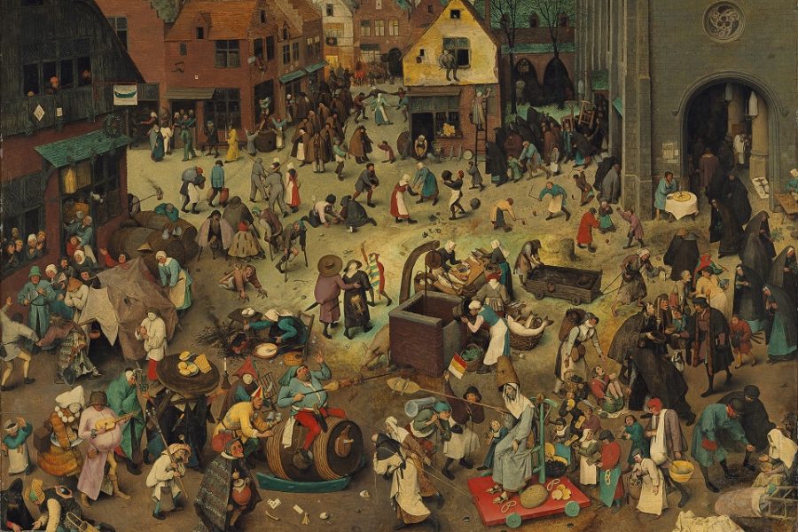 Pieter Bruegel de Oude: ‘De strijd tussen Vasten en Vastenavond’ (1559)
