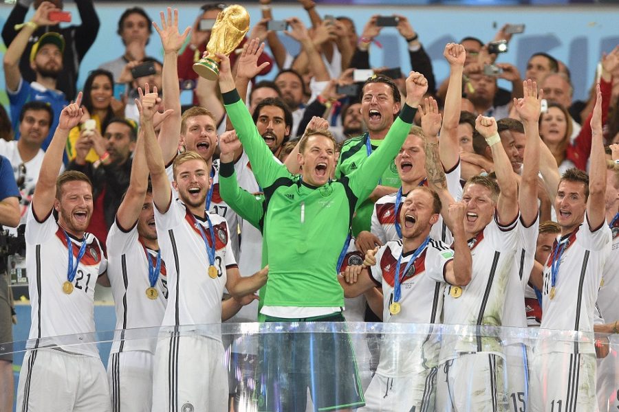 Duitsland wereldkampioen in 2014, logisch gevolg van een modelvoetbalbond