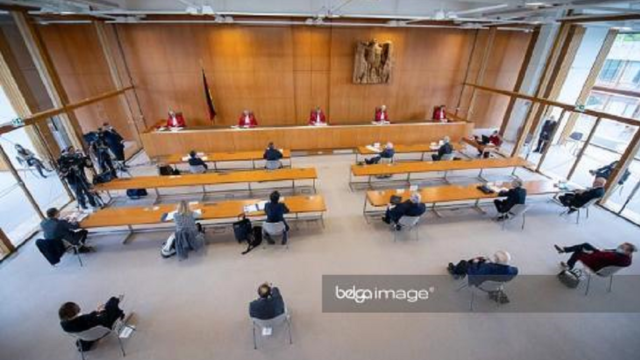 Een coronazitting van het Bundesverfassungsgericht