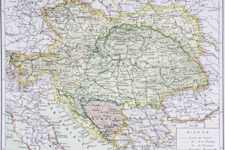 De Oostenrijks-Hongaarse Dubbelmonarchie anno 1914