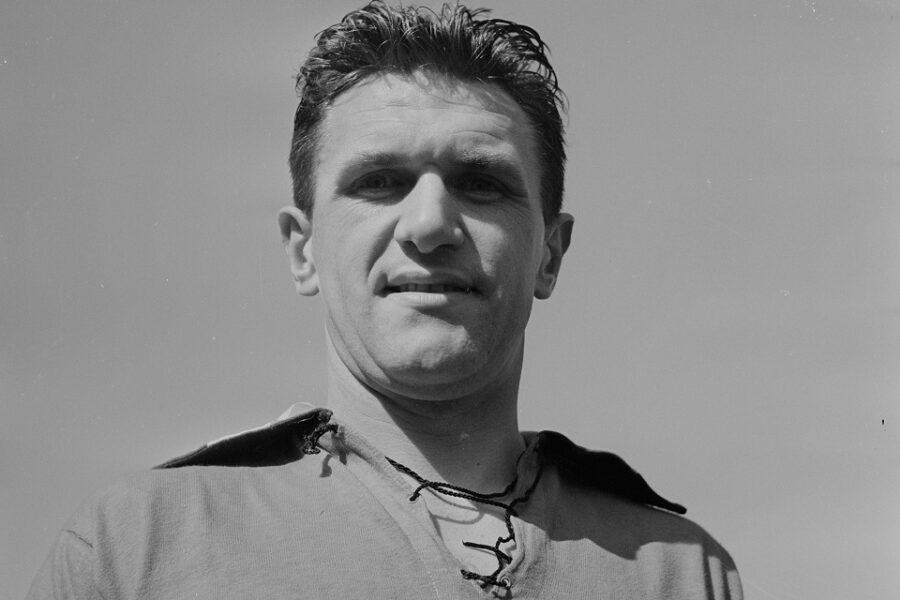 Jef Mermans (hier in 1953): de beste Belgische voetballer van de twintigste eeuw