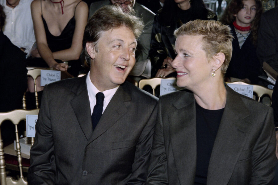 Paul en Linda McCartney