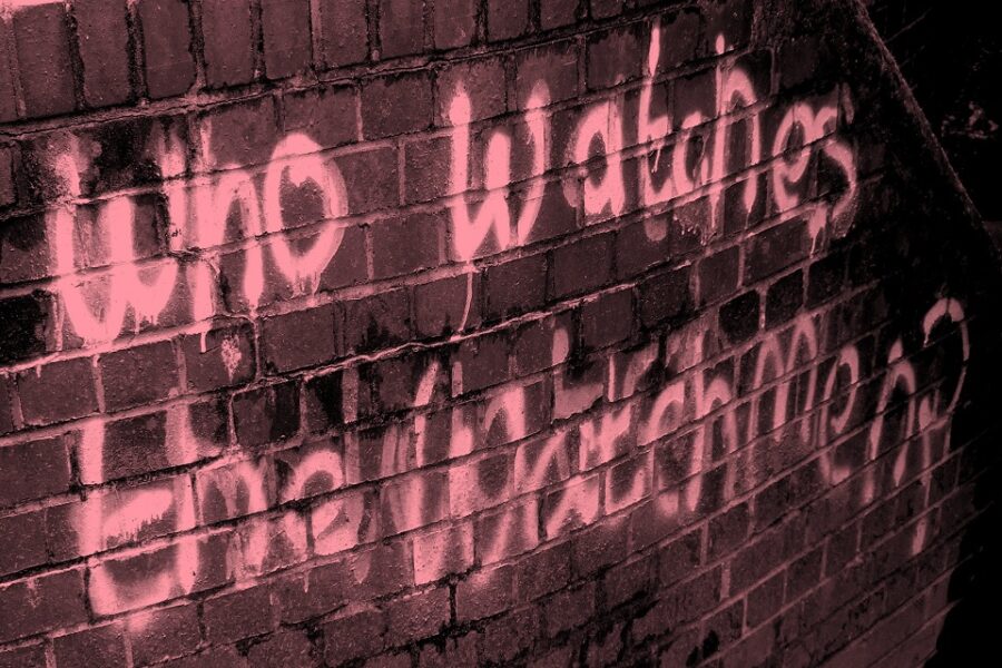 ‘Who watches the watchmen?’ Wie bewaakt de bewakers?