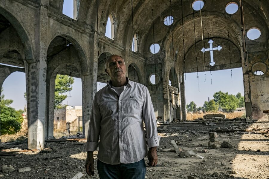 Onder IS werden de Assyrische christenen actief vervolgd en hun kerken
vernietigd. Maar al is IS verdreven, de strijd is nog niet voorbij.