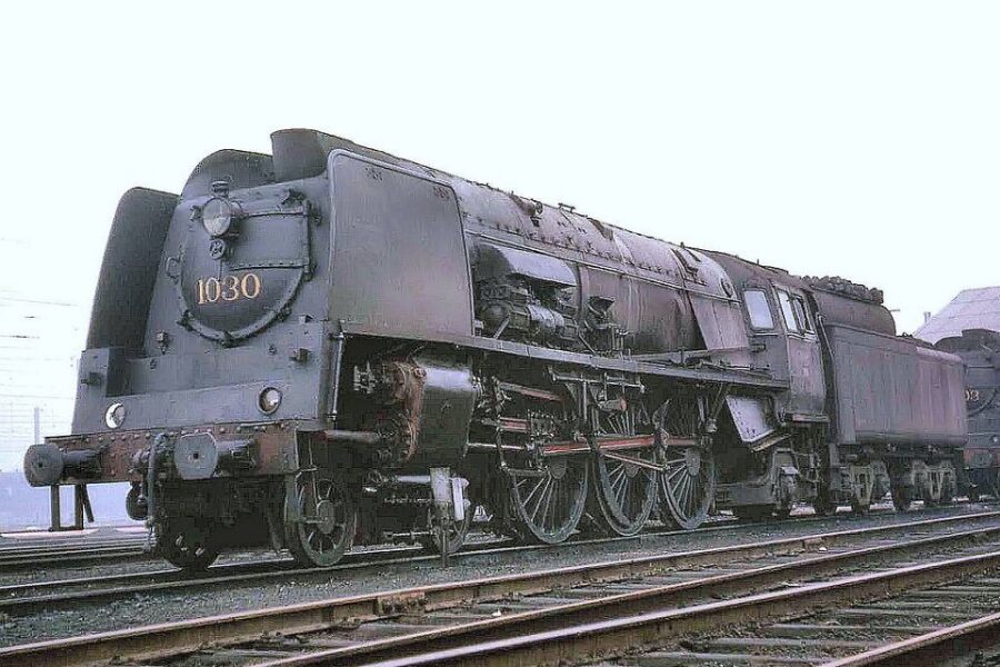 Een Belgische locomotief