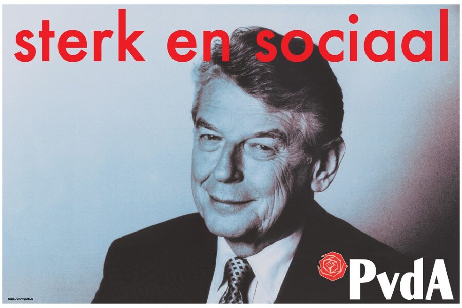 Wim Kok bij de verkiezingen van 1998: hij werd het gezicht van de paarse Derde
Weg.