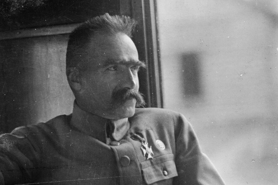 Józef Piłsudski tussen 1918 en 1922