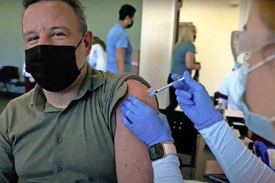 Vlaming haalt vaccin in Las Vegas