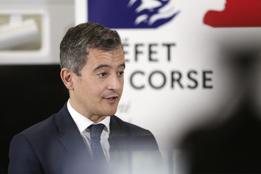 Frans minister van Binnenlandse Zaken Darmanin zou bereid zijn te spreken over
onafhankelijkheid voor Corsica.