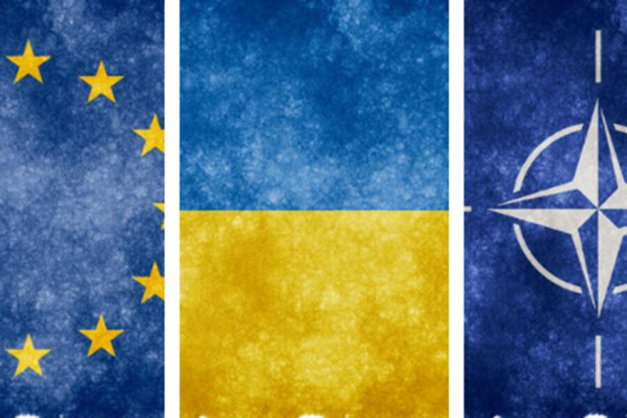 De EU en de NAVO verhevigen de oorlog in Oekraïne.