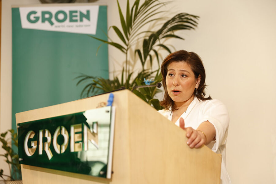 Meyrem Almaci neemt afscheid als voorzitster van Groen