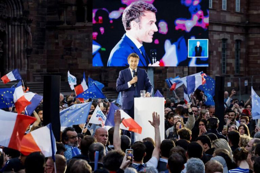 Emmanuel Macron is nog niet zeker van een volgende ambtstermijn.