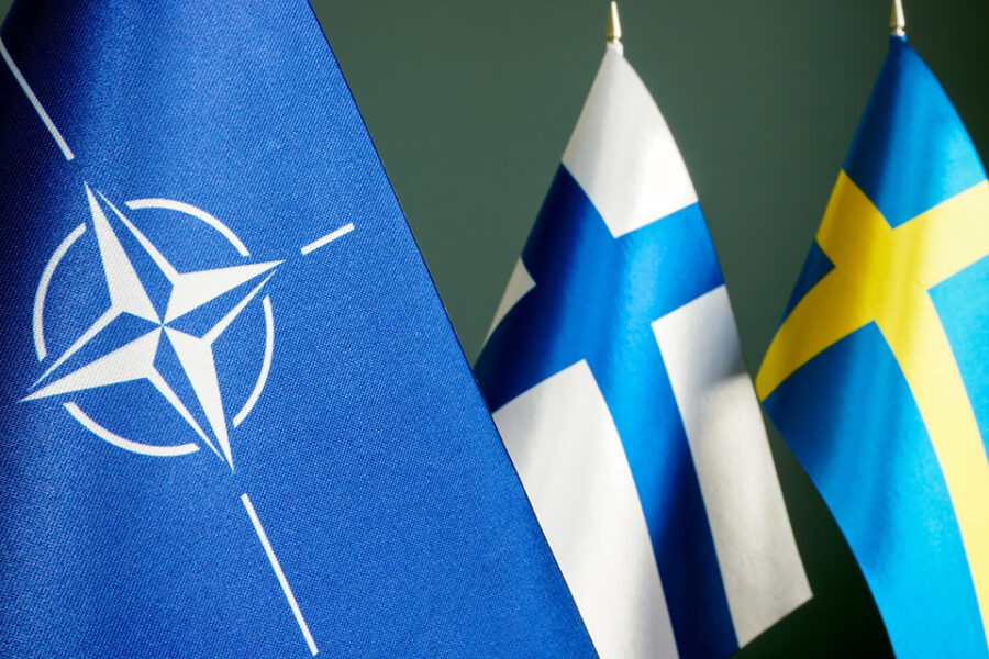 Zweden en Finland hopen binnenkort lid te worden van de NAVO
