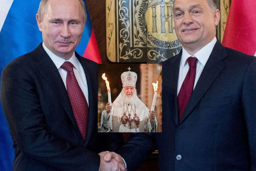 President Poetin en de Hongaarse premier Orban: geheime rode lijn?