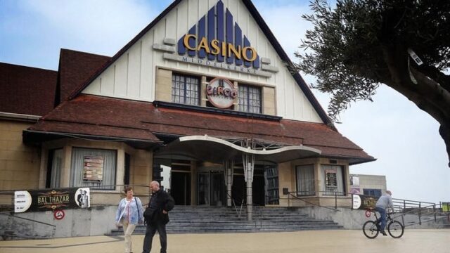 Het oude casino van Middelkerke.