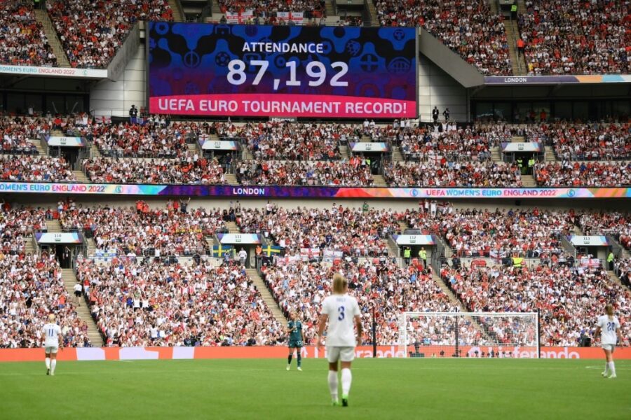 Engeland ging aan de haal met de beker op het WK voetbal voor vrouwen.
