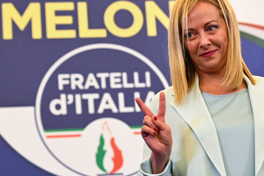 Giorgia Meloni, de volgende Italiaanse premier.