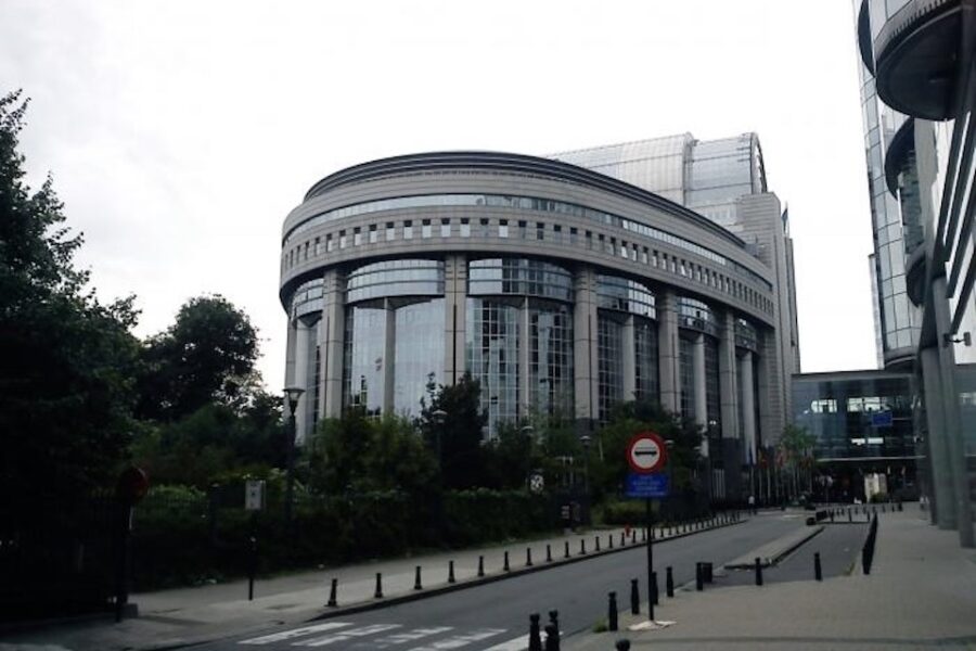 Het Henri Spaak-gebouw in Brussel