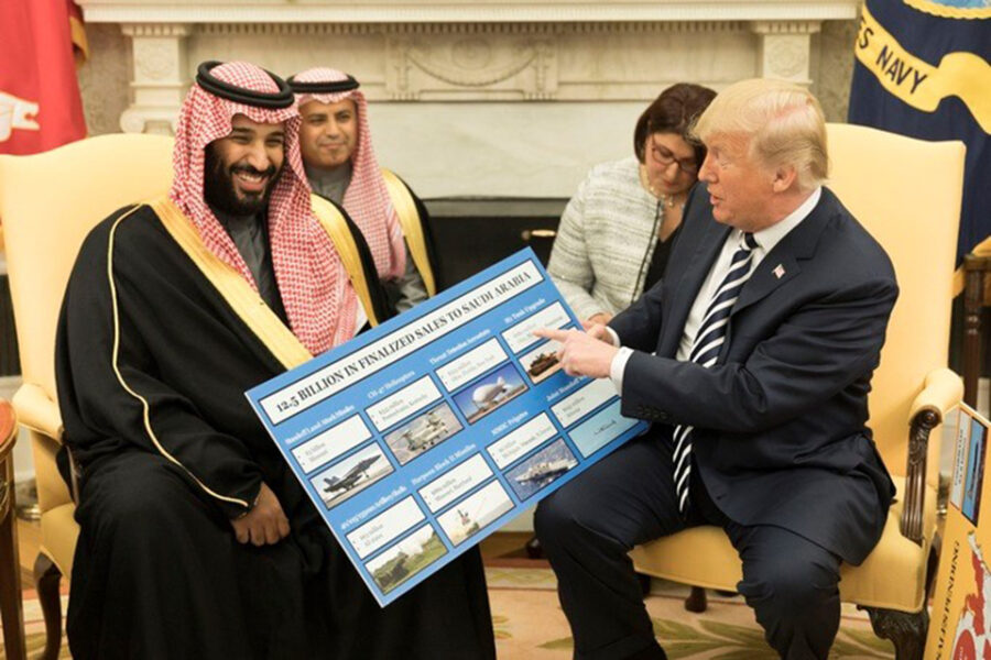 De Saoedi’s onderhandelden liever met voormalig president Trump.