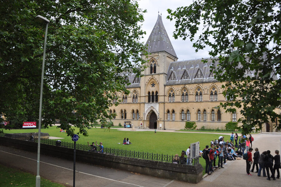 The Museum of Natural History aan de universiteit van Oxford.