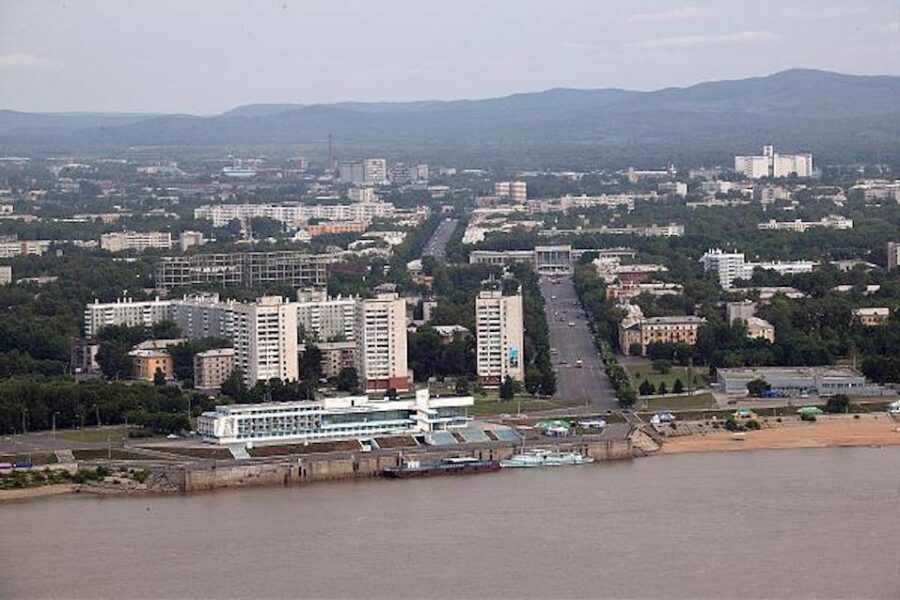 Komsolsk aan de Amoer: een industriestad in het verre oosten van Rusland.