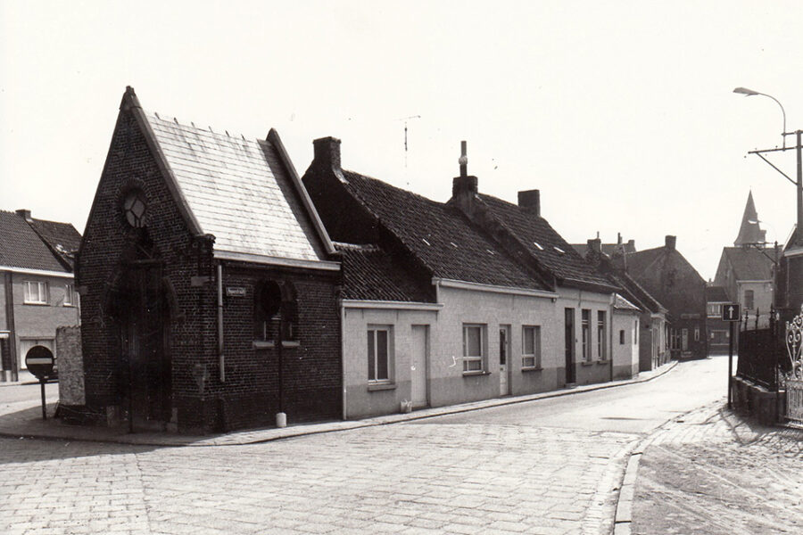 De Groenehoekstraat in Oostakker.