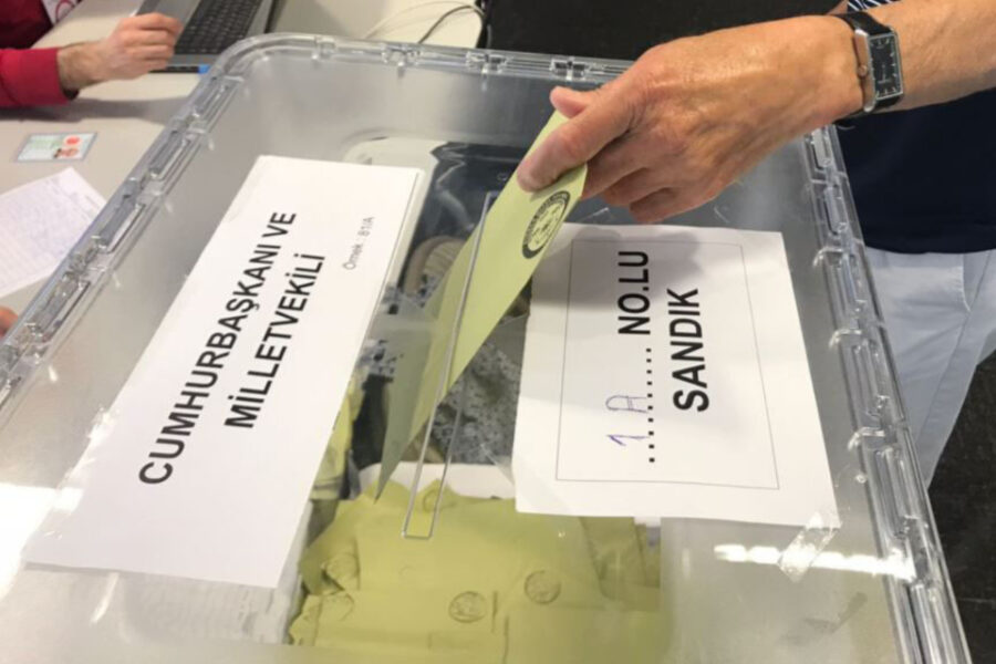 Verkiezingen in Turkije, 2018.