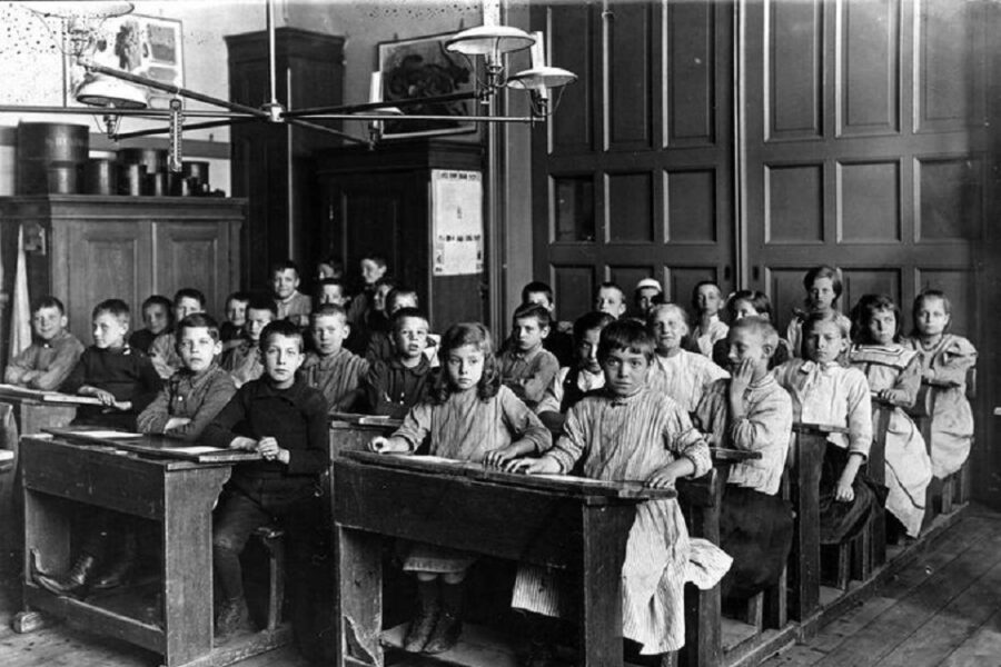 Schoolklas in 1914